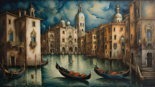 Venecia, Italia, Ciudad, Arquitectura