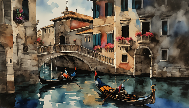 Venecia, Italia, Ciudad, Arquitectura