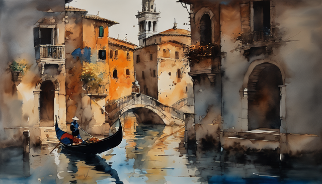 Venecia, Italia, Ciudad, Arquitectura