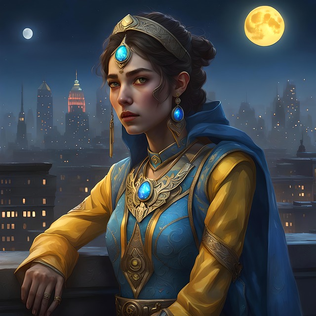 Free starlet superhero hero illustration