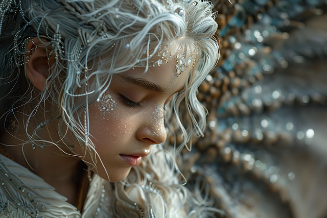 Free ai generated woman mystic illustration