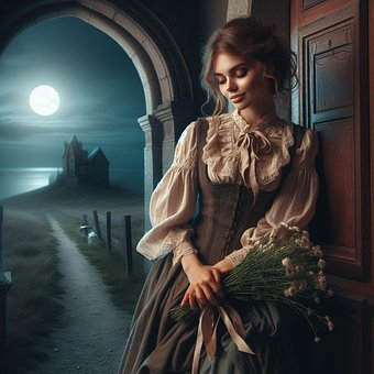Free Woman Girl illustration and picture