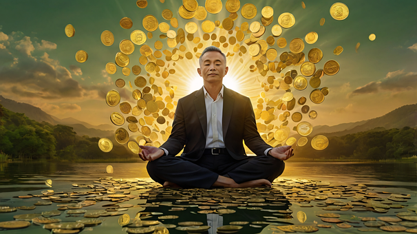 Free Ai Generated Meditation illustration and picture