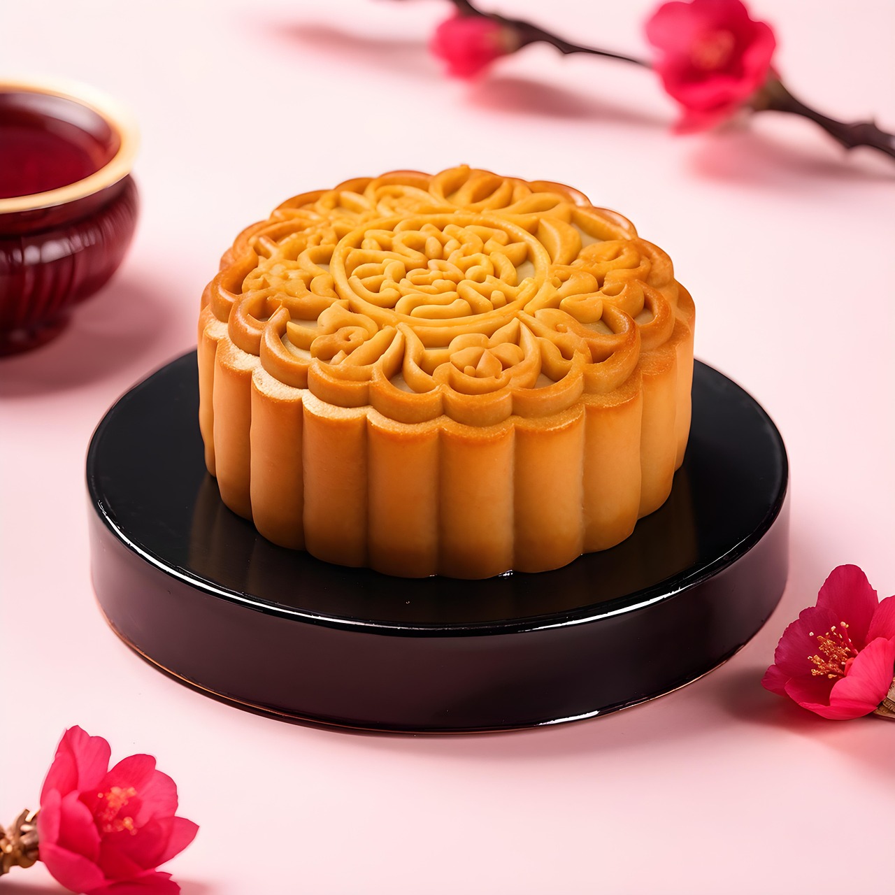 Download Mooncake, China, Mid-Autumn. Royalty-Free Stock Illustration ...