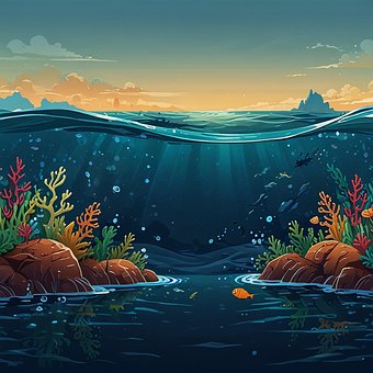 Free Sea Nature illustration and picture
