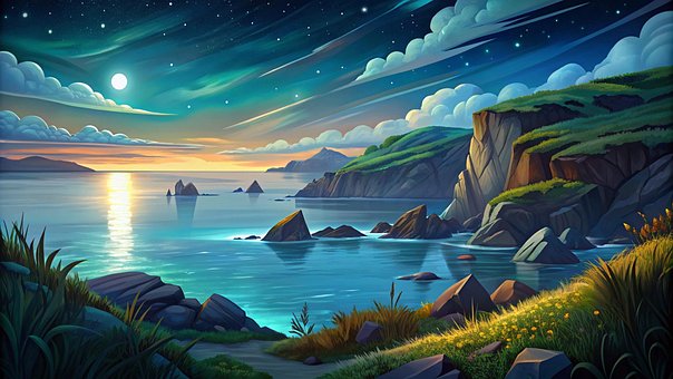 Free Seascape Sea illustration and picture