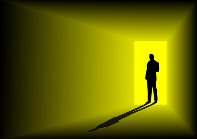 Free man mystery silhouette vector