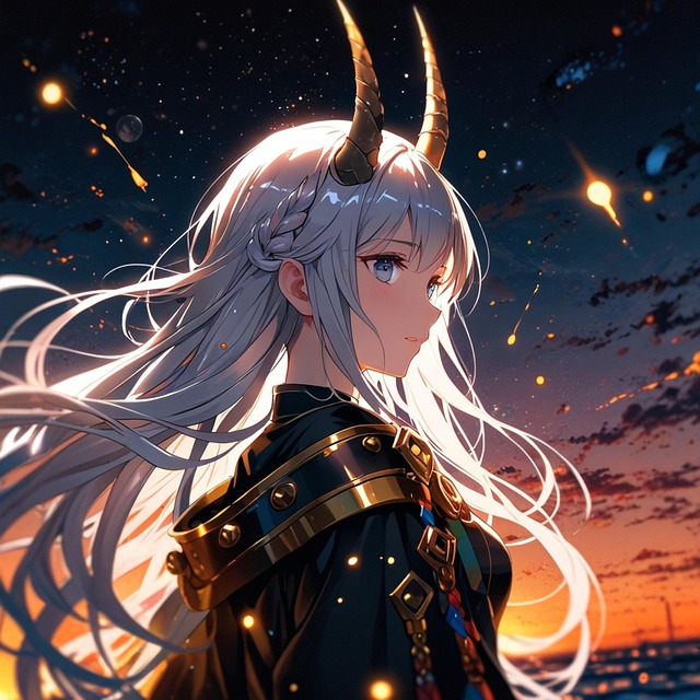 Free ai generated girl fantasy illustration