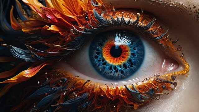 Free ai generated eye vision illustration