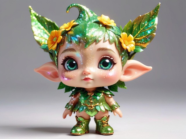 Download free HD stock image of Ai Generated Elf Free ai generated elf puppet illustration