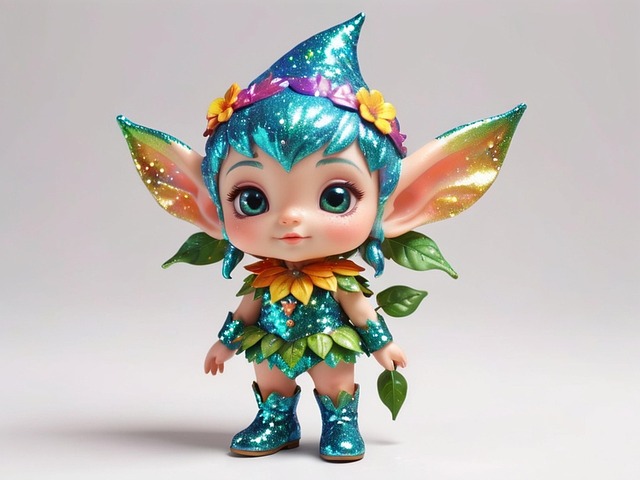 Download free HD stock image of Ai Generated Elf Free ai generated elf toy illustration