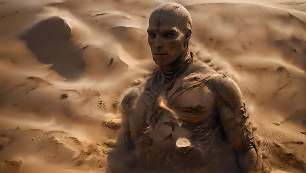 Free Ai Generated Sand illustration and picture