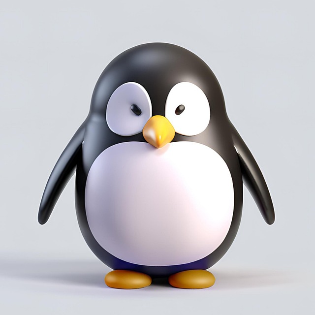 Free penguin bird animal illustration