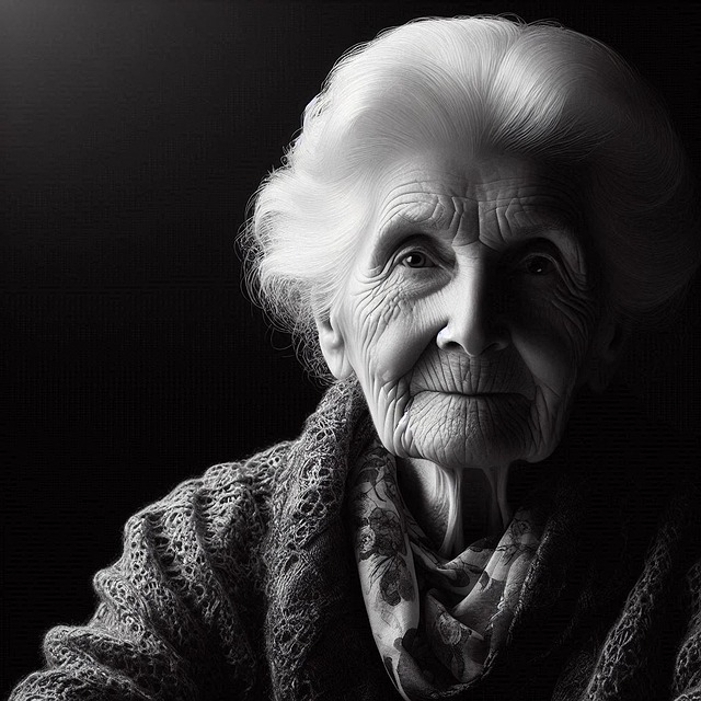 Free ai generated lady portrait illustration