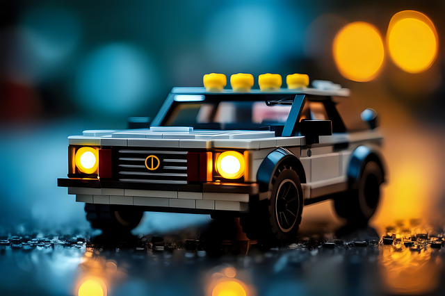 Ai Generiert, Wagen, Fahrzeug, Lego