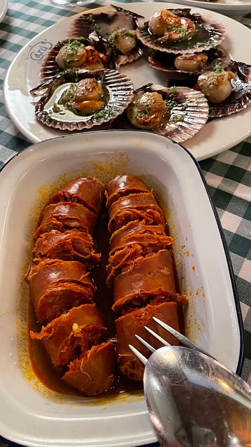 Free Chorizo Scallops photo and picture