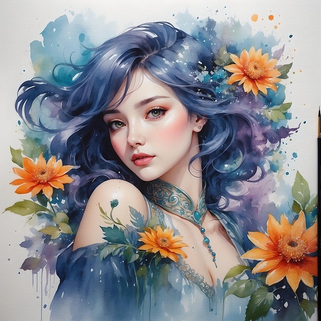 Free Ai Generated Woman illustration and picture