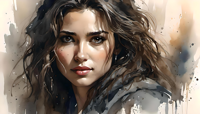 Download free HD stock image of Woman Young Free woman young model illustration