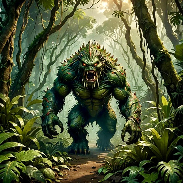 Download Ai Generated Monster Creature Royalty Free Stock