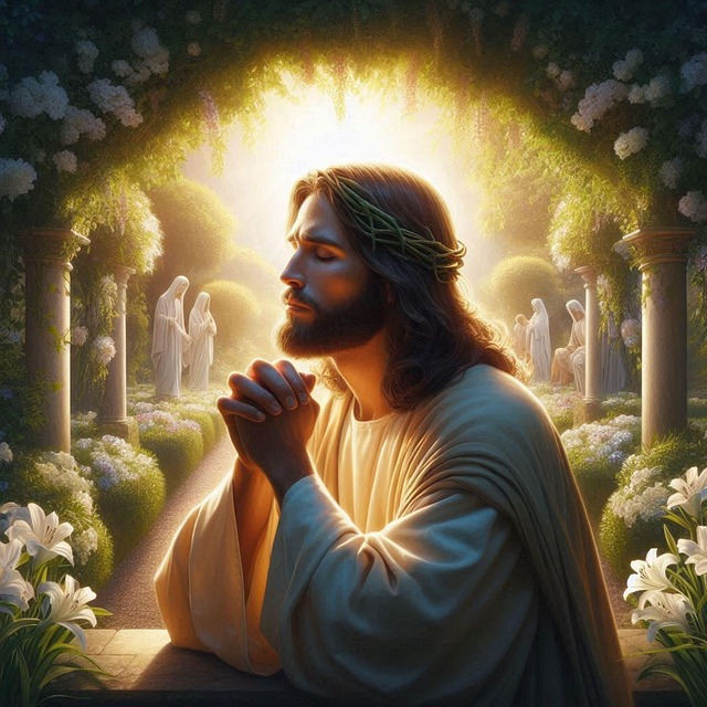 Free ai generated jesus christ god illustration