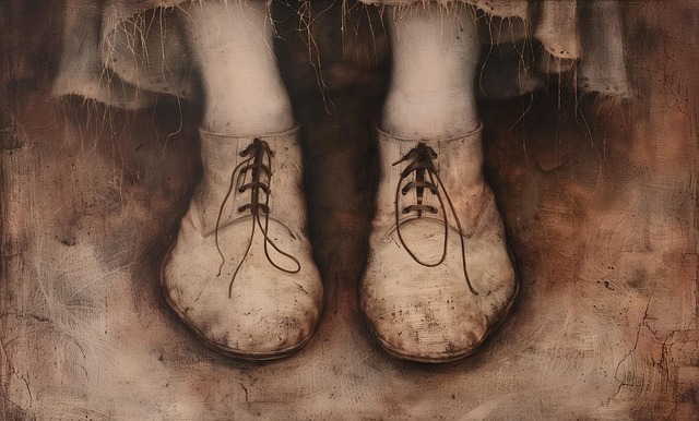Ai Generiert, Alte Schuhe, Abgenutzt