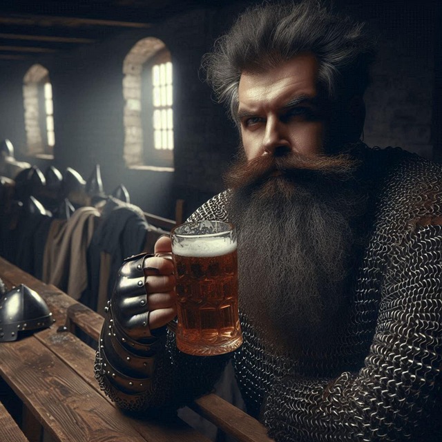 Download free HD stock image of Tavern Beer Free tavern beer man illustration