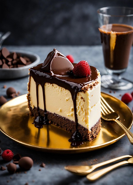 Free ai generated cake dessert illustration