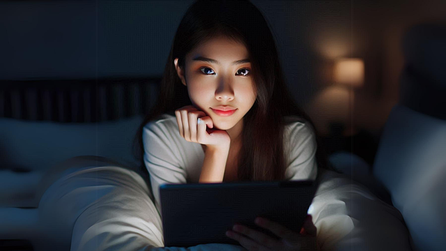 Free ai generated asian teenage illustration