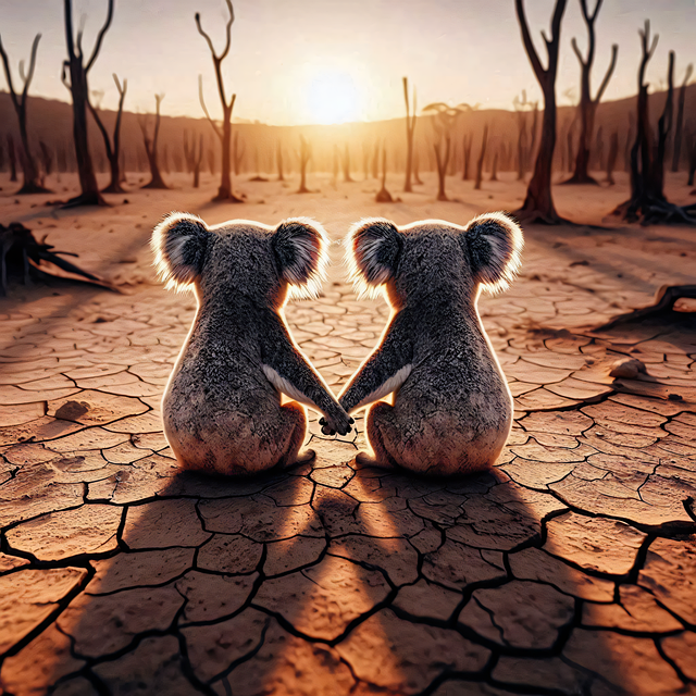 Free ai generated koala australia illustration