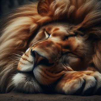 Free Ai Generated Lion illustration and picture