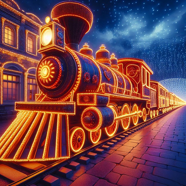 Download Ai Generated, Train, Railroad. Royalty-Free Stock Illustration ...