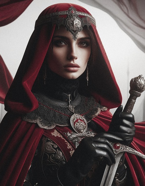 Free ai generated knight medieval illustration
