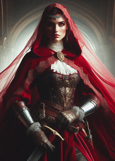 Free ai generated knight medieval illustration