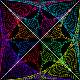 Hyperboloid, Parabolsk, Geometri, Kunst