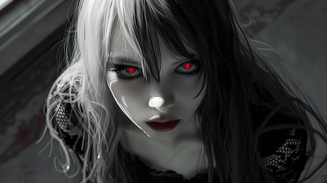 Download free HD stock image of Ai Generated Woman Free ai generated woman gothic illustration