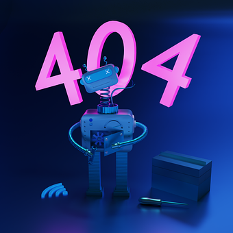 Aviso, Erro, Erro De Código, 404