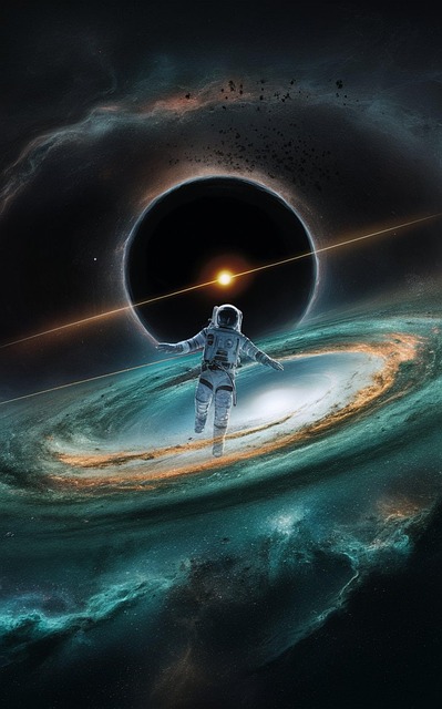 Raum, Galaxis, Universum, Sterne, Nacht