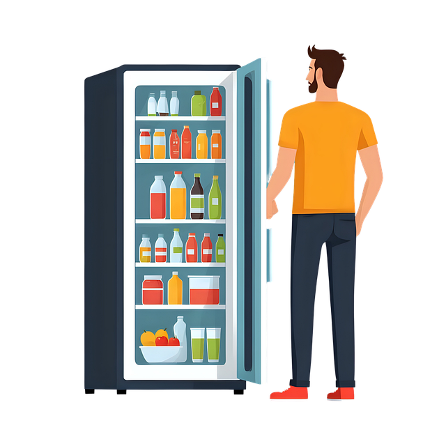 Download free HD stock image of Fridge Refrigerator Free fridge refrigerator freezer illustration