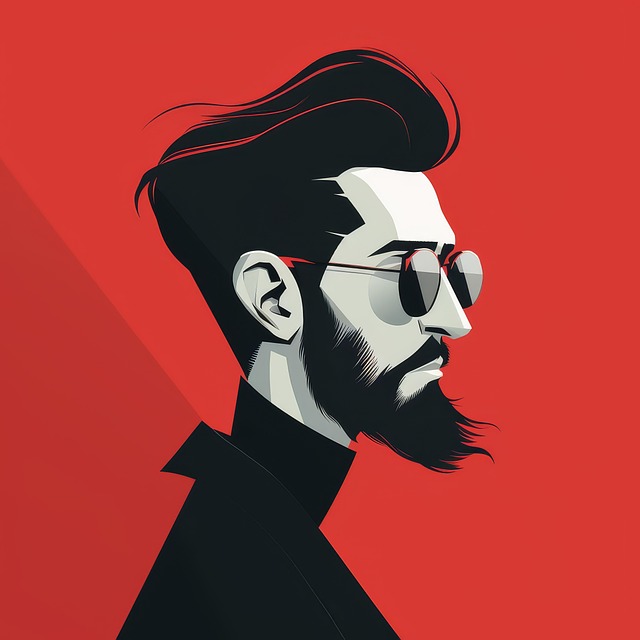 Free ai generated man sunglasses illustration