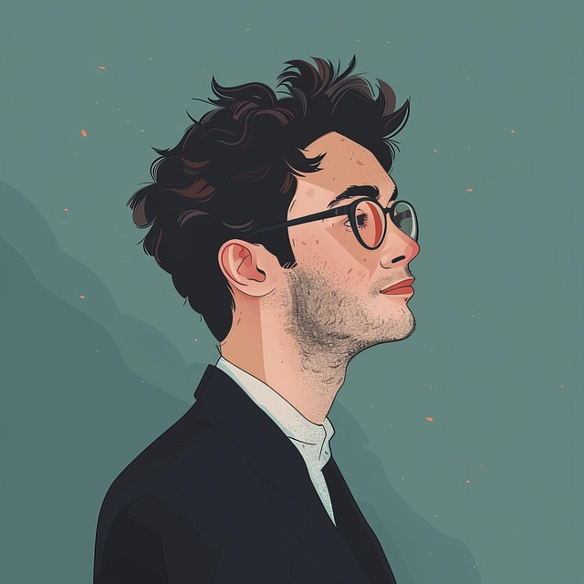 Free ai generated man sunglasses illustration