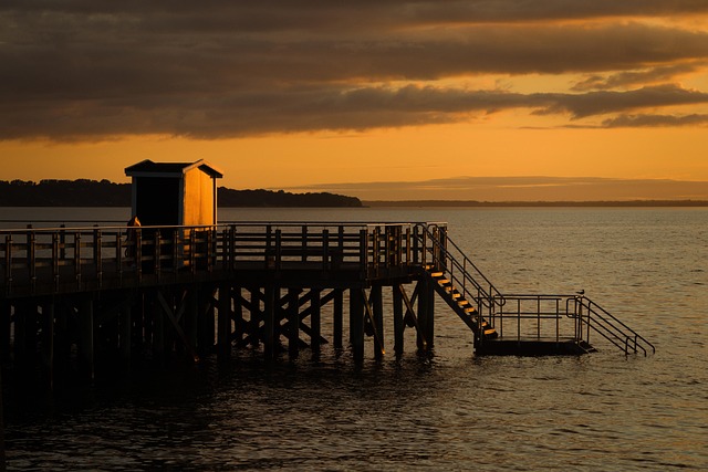 Wasser, See, Ostsee, Haus, Gebäude
