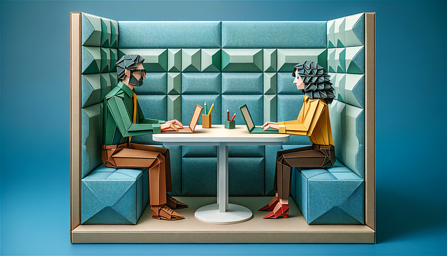 Free ai generated collaborative workspace cozy nook illustration