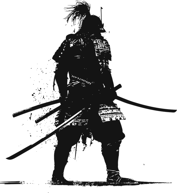 Free ai generated samurai losing lessons vector