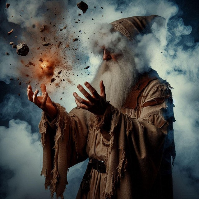 Free magician magic magic spell illustration