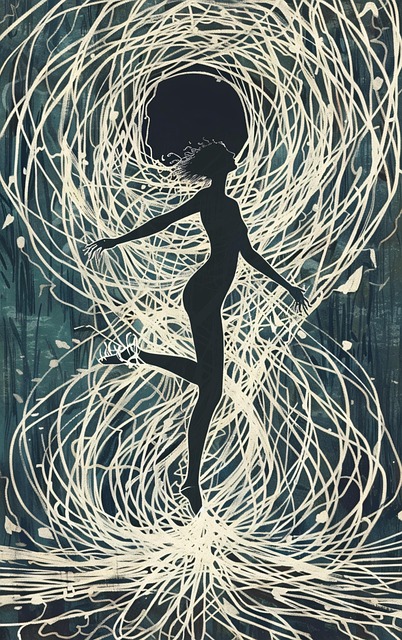 Free abstract silhouettes geometric illustration