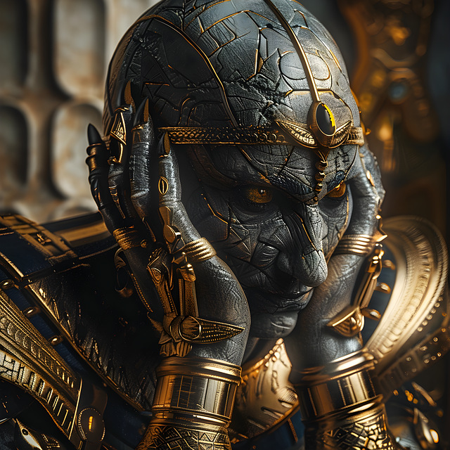 Free ai generated osiris egypt illustration