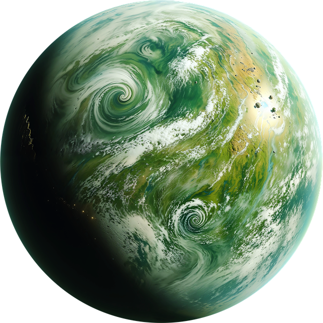 Free exoplanet planet kosmos illustration