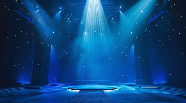 Free ai generated futuristic stage illustration