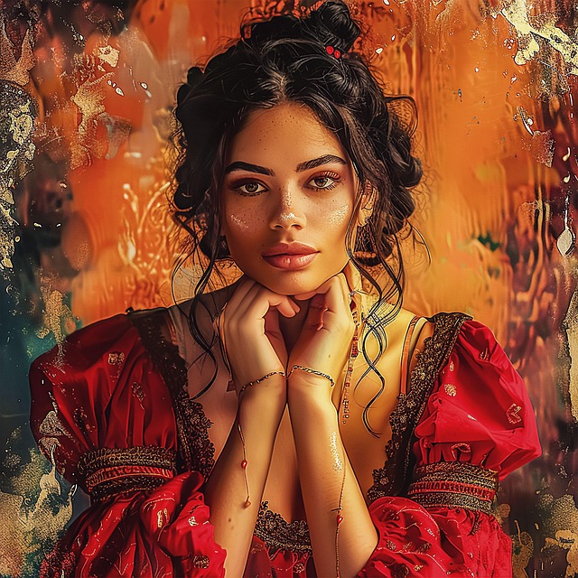 Download free HD stock image of Ai Generated Woman Free ai generated woman model illustration