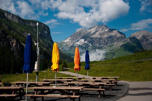 Oeschinensee, Suíço, Oberland Bernês